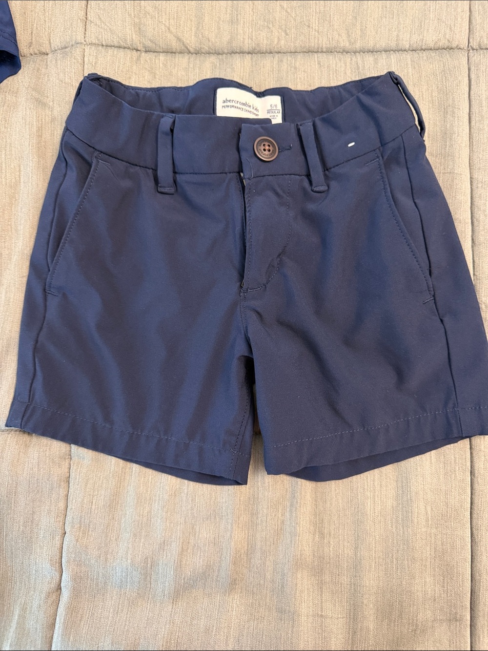 Abercrombie & Fitch Navy Boy’s Performance Shorts
